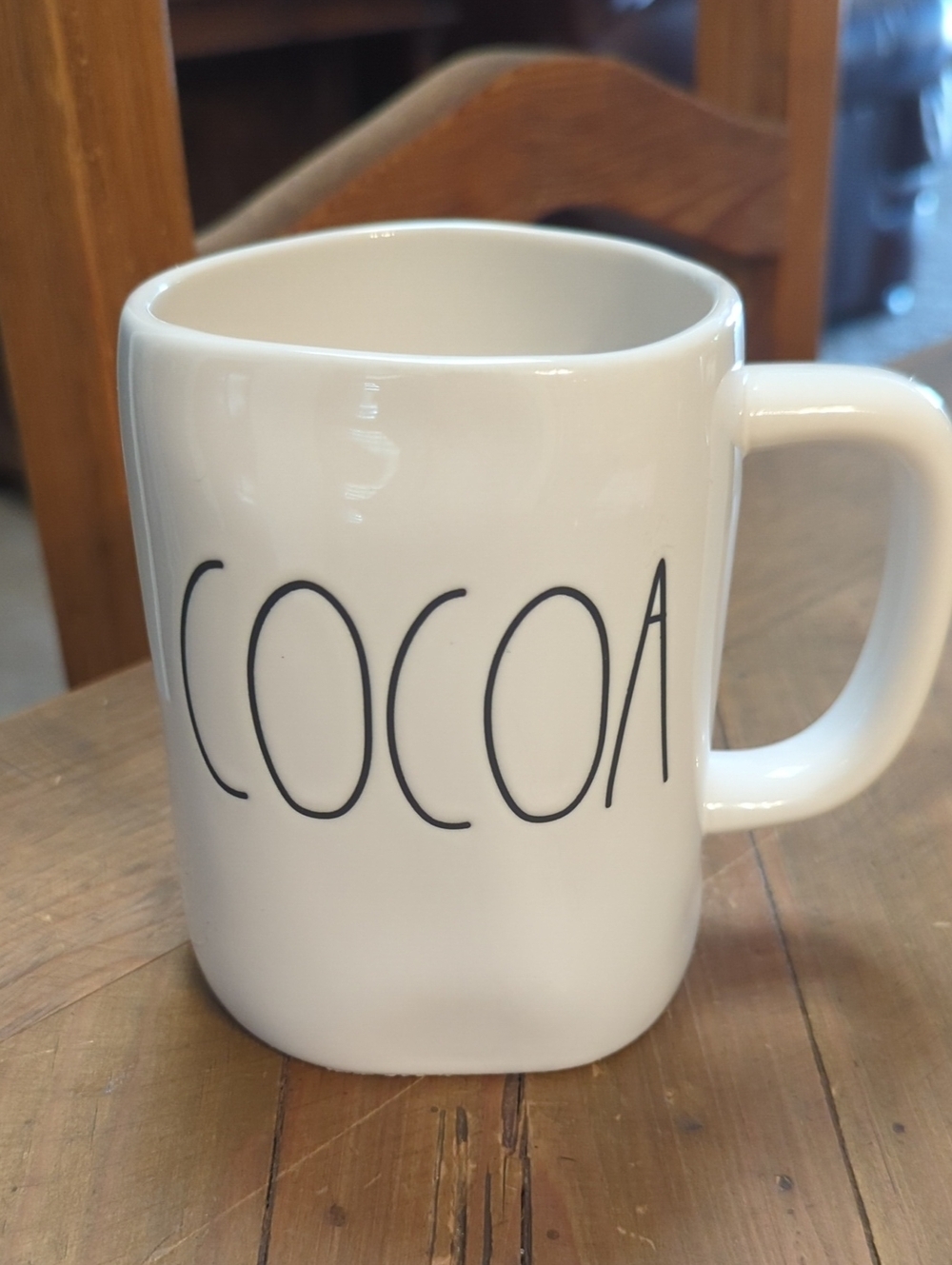 Rae Dunn Authentic Cocoa Ceramic Mug